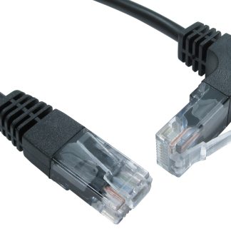 Cavo Ethernet Cat5e (UTP) RS PRO, guaina in PVC col. Nero, L. 3m, Con terminazione
