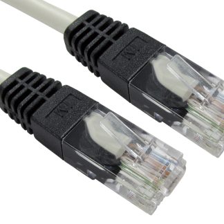 Cavo Ethernet Cat5e (UTP) RS PRO, guaina in PVC col. Grigio, L. 5m, Con terminazione