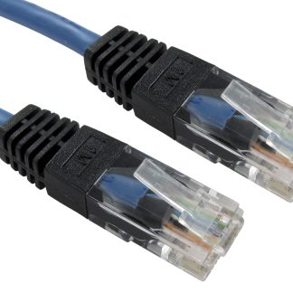 Cavo Ethernet Cat5e (UTP) RS PRO, guaina in PVC col. Blu, L. 20m, Con terminazione