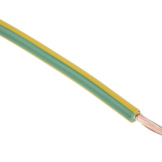 Cavo di collegamento apparecchiature RS PRO, 1.5mm², 300 V → 500 V, 100m, Verde, Giallo, 2491X