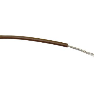 Cavo di collegamento apparecchiature RS PRO, 0.5mm², 1000 V c.a., 100m, Marrone
