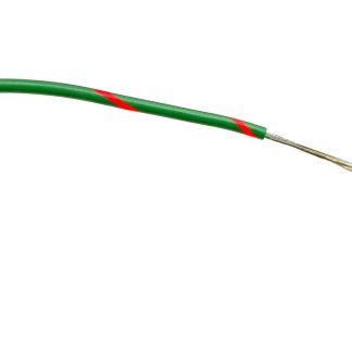 Cavo di collegamento apparecchiature RS PRO, 0.5mm², 1000 V c.a., 100m, Verde/Rosso