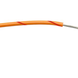 Cavo di collegamento apparecchiature RS PRO, 0.5mm², 1000 V c.a., 100m, Arancione/Rosso