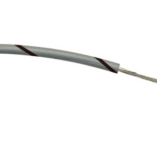 Cavo di collegamento apparecchiature RS PRO, 0,22 mm², 1000 V c.a., 100m, Nero/Grigio