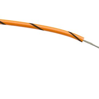 Cavo di collegamento apparecchiature RS PRO, 0,22 mm², 1000 V c.a., 100m, Nero/Arancione