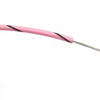 Cavo di collegamento apparecchiature RS PRO, 0,22 mm², 1000 V c.a., 100m, Nero/Rosa