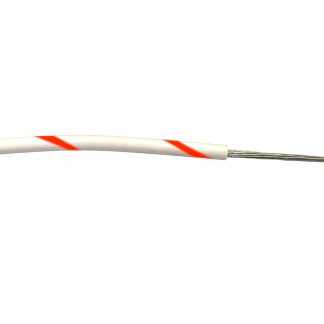 Cavo di collegamento apparecchiature RS PRO, 0,22 mm², 1000 V c.a., 100m, Rosso/Bianco