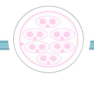 Cavo industriale multipolare schermato a 5 cond. 0,22 mm², L. 5 x 2 x 0.22mm