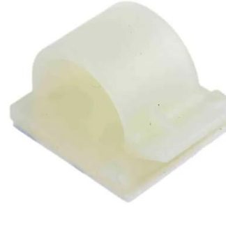 Clip per cavi RS PRO in Nylon 66, Ø fascio 13.3mm max, 25.6 x 25.5 x 17.2mm, Autoadesivo