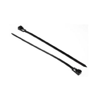 Fascette fermacavi RS PRO in Nylon 66, 200mm x 4,5mm, col. Nero