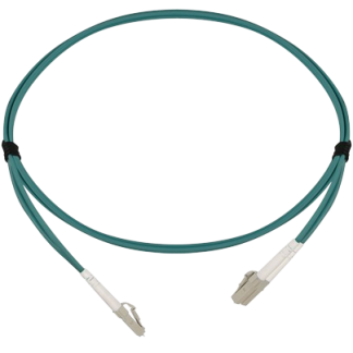 Fibra ottica a OM3 Modo multiplo HellermannTyton, guaina in Bassa densità di fumo, senza alogeni (LSZH) Azzurro, 2