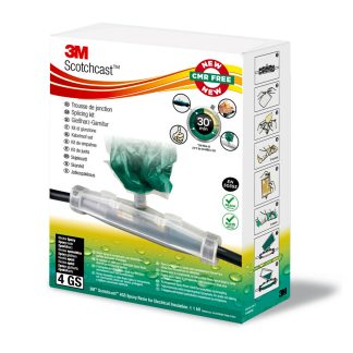 Kit giunzioni cavi 3M, 1 → 5 conduttori 6 → 16mm² Diritta
