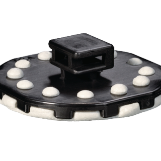 Fermacavi HellermannTyton, col. Nero, autoadesivo, 36mm x 36 mm