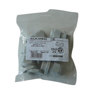 Pressacavo Capri, in Poliammide, filetto M63, Ø cavo 34mm - 44mm max