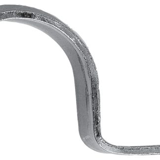 Raccordo per cavi Fischer Fixings 501176 Gaffetta, Clip in Metallo, Metallica, 28mm