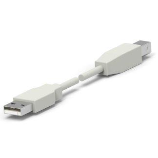 Cavo USB TE Connectivity USB A/USB B, L. 1m, col. Bianco