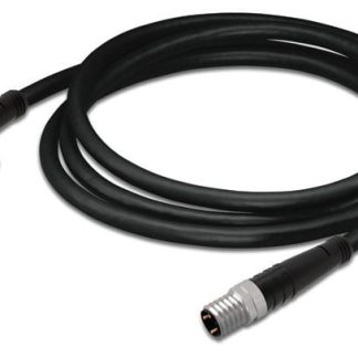 Cavo per attuatore o sensore WAGO 3 cond. M8 Femmina / M8 Maschio, L. 2m