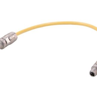 Cavo HARTING 2 cond. M12 Maschio / M12 Maschio, L. 15m