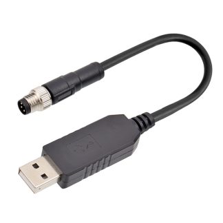 Cavo RS PRO 4 cond. M8 Maschio / USB 2.0 Maschio, L. 2m