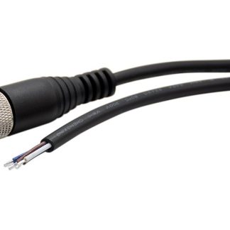 Connettore e cavo RND M12 Femmina, L. 2m