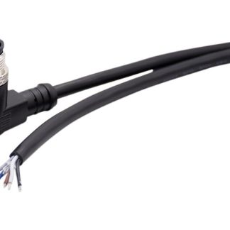 Connettore e cavo RND M12 Maschio, L. 2m