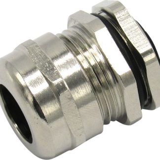 Pressacavo RND, in Ottone zincato, filetto M25, Ø cavo 11mm - 16mm max