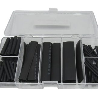 Kit di tubi termorestringenti RND Ø 2 → 13.5mm, col. Nero, restringimento 2:1