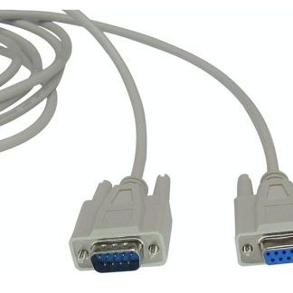 D-sub cable 3 m Beige 9-Pin M/F