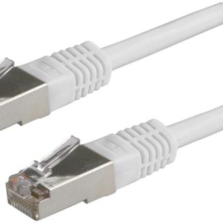 Cavo Ethernet Cat6 (SF/UTP) RND, guaina in PVC col. Grigio, L. 1m, Con terminazione