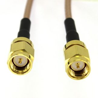 Cavo coassiale RS PRO RG316, SMA / SMA, L. 500mm, 50 Ω, col. Marrone