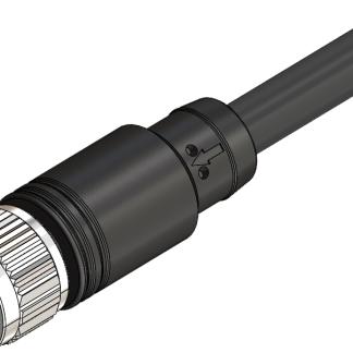 Cavo per attuatore o sensore RS PRO 4 cond. M12 Femmina, L. 6m