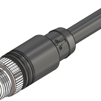 Cavo per attuatore o sensore RS PRO 8 cond. M12 Maschio, L. 2m