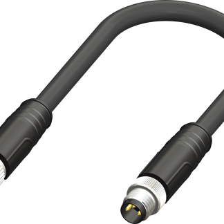 Cavo per attuatore o sensore RS PRO 3 cond. M8 Femmina / M8 Maschio, L. 1m