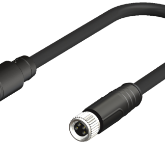 Cavo per attuatore o sensore RS PRO 4 cond. M8 Femmina / M12 Maschio, L. 3m
