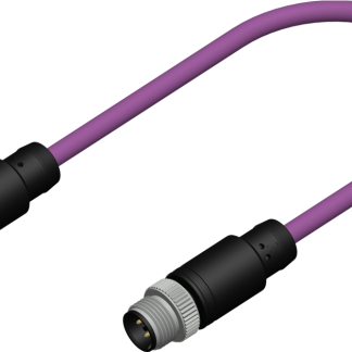 Cavo per attuatore o sensore RS PRO 4 cond. M12 Femmina / M12 Maschio