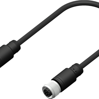 Cavo per attuatore o sensore RS PRO 8 cond. M12 Femmina / M12 Maschio, L. 8m