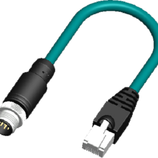 Cavo per attuatore o sensore RS PRO 8 cond. M12 Maschio / M12 Maschio, L. 5m