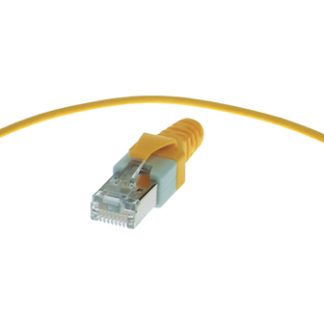 Cavo patch Cat5e (SF/UTP) HARTING, guaina in Poliuretano col. Giallo, L. 4m