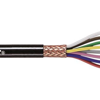 Cavo industriale multipolare schermato a 4 cond. 0,25 mm², 23 AWG, L. 100m