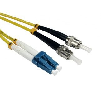 Fibra ottica a Modo singolo RS PRO, curvatura min 6 mm, guaina in Bassa densità di fumo, senza alogeni (LSZH) Giallo, 2