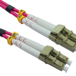 Fibra ottica a Modo multiplo RS PRO, curvatura min 6 mm, guaina in Bassa densità di fumo, senza alogeni (LSZH) Viola