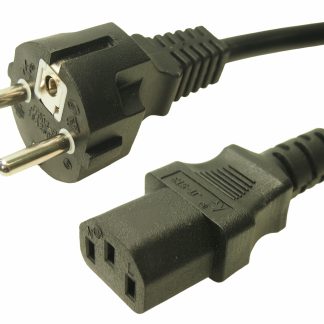 Power Cable Assembly RS PRO CEE 7/7/IEC C13, 10 A, 250 V, L. 2.5m