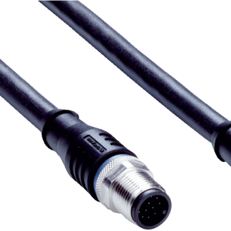 Connettore e cavo SICK 12 cond. M12 Femmina / M12 Maschio, Ø 7.5mm, L. 2.5m