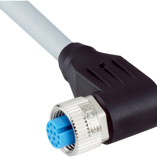 Connettore e cavo SICK 12 cond. M12 Femmina, Ø 6mm, L. 5m