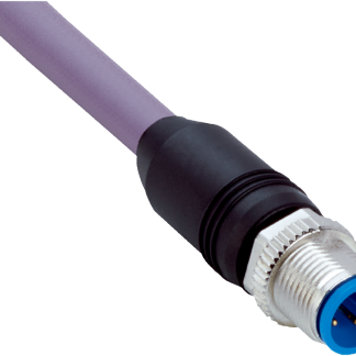 Connettore e cavo SICK 2 cond. M12 Maschio / Cavi volanti, Ø 7.5mm, L. 5m