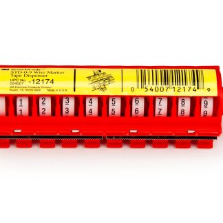 Kit di marcatura per cavi 3M Rosso Adesivo, Ømax 3.7mm 0 → 9