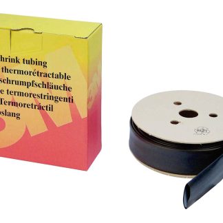 Guaina termorestringente 3M Ø 4.8mm, col. Nero, restringimento 0.0840277777777778, L. 10m, adesiva