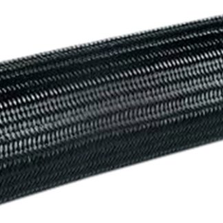 Guaina per cavi intrecciata HellermannTyton in Nylon 66, Ø 23mm, col. Nero, espandibile