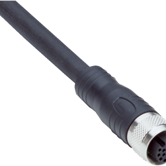 Connettore e cavo SICK 17 cond. M12 Femmina / Senza terminazione, Ø 7.5mm, L. 2m