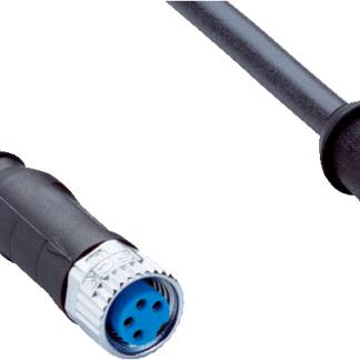Connettore e cavo SICK 4 cond. M8 Femmina / M12 Maschio, Ø 4.5mm, L. 5m